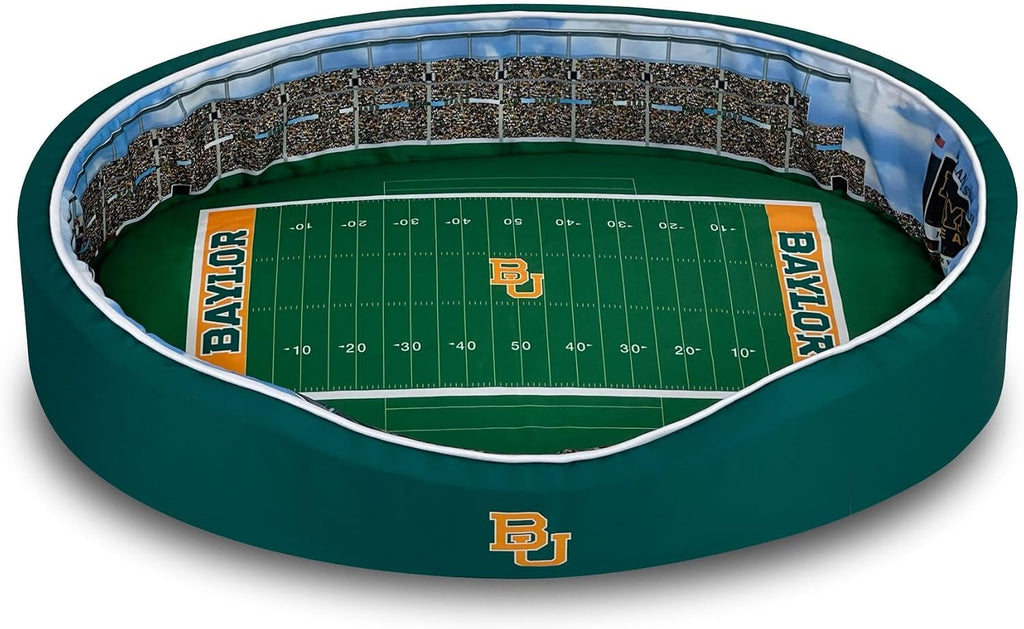 StadiumSpot Officially Licensed NCAA Premium Oval Dog Bed, Texas A&M, Medium