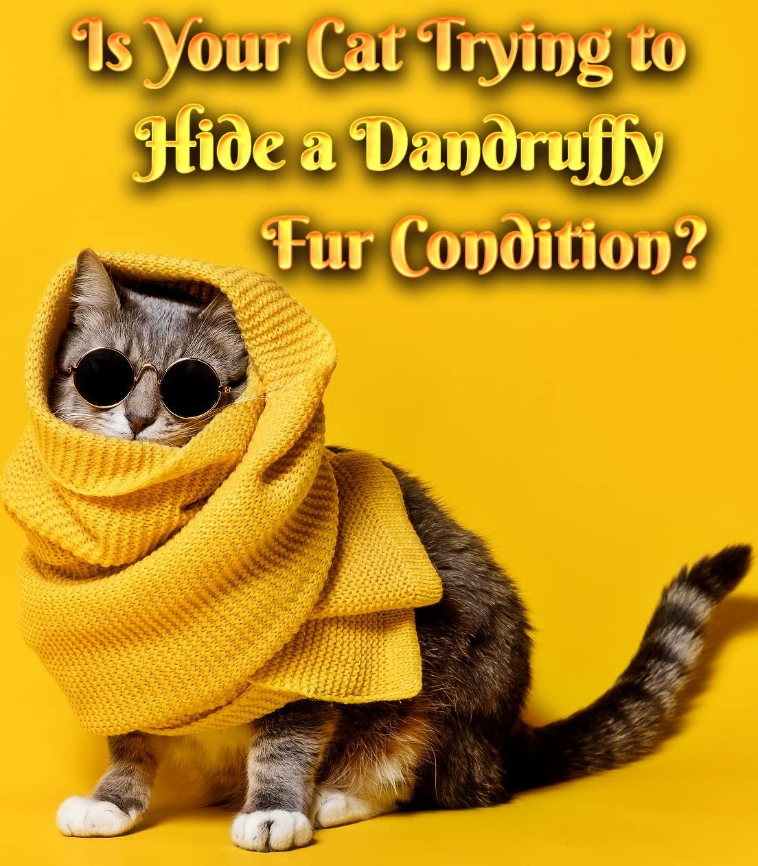 Fluffy Feline Professional Groomer's Choice Cat Dandruff Treatment Spray