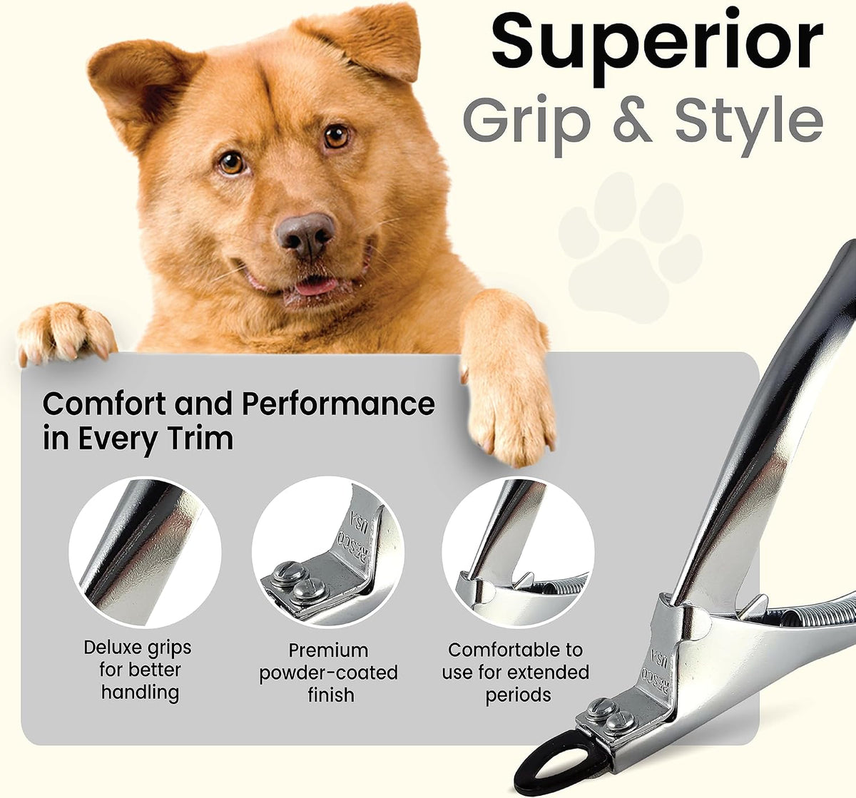 Professional Canine Nail Clippers For Large Dogs