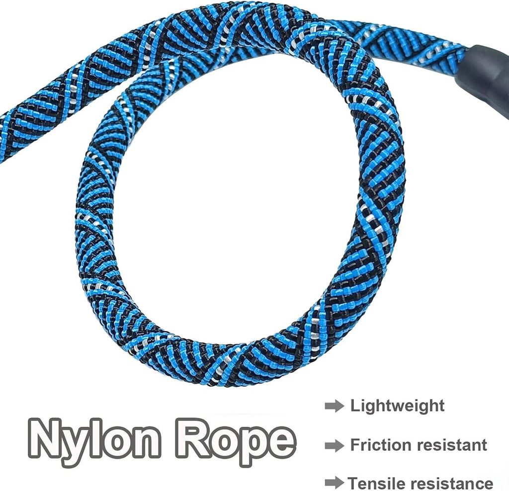 MayPaw 3ft Short Rope Dog Leash for Large Medium Dogs Soft Handle Dog Lead