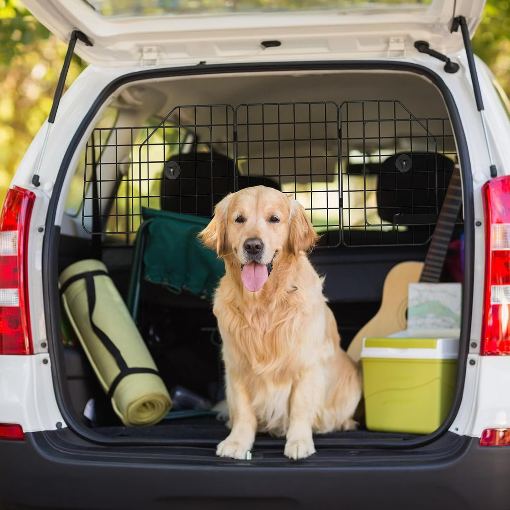 Universal Fit Car Barrier,Adjustable Dog Barrier,Back Seat Separator Gate