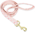 MACKENZIE-CHILDS Dog Leash, 60" Long, Pink-and-White Rosy Check