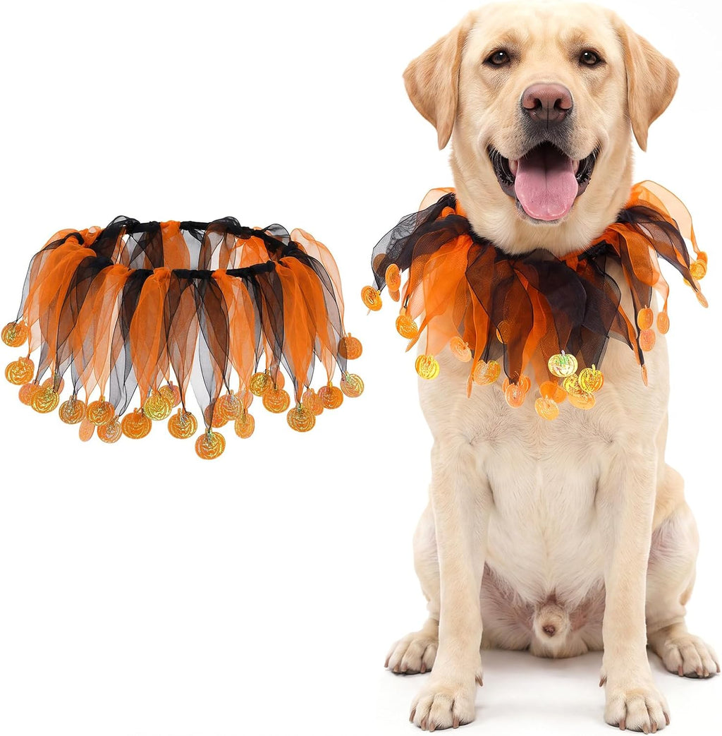 choyaxo Halloween Dog Tutu Collar