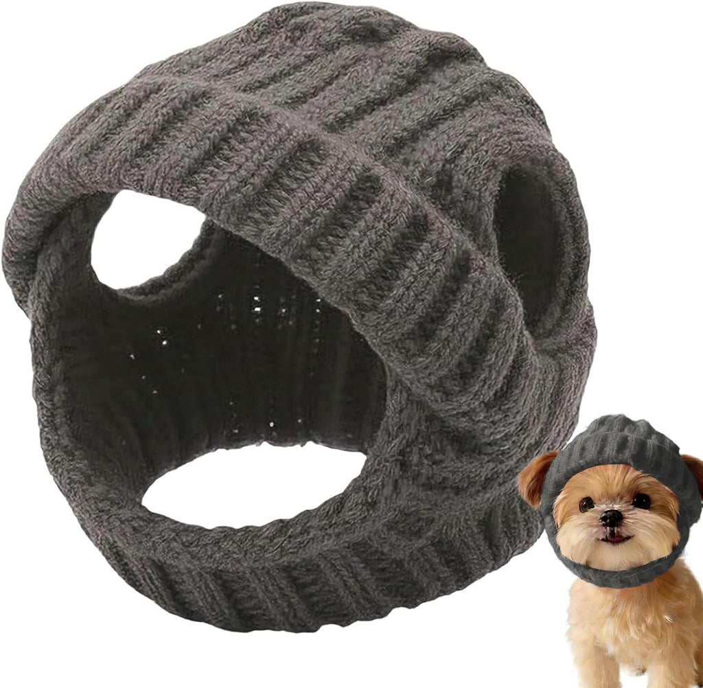 Knitted Winter Hats for Small Dogs, Dog Winter Hat with Ear Holes
