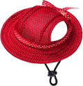 Round Brim Princess Hat Visor Hat Pet Dog Mesh Porous Sun Hat with Ear Holes for Small, Extra Small Dog Teddy, Pug, Chih