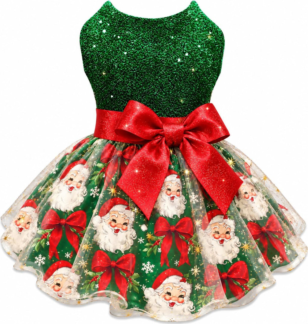 Halloween Dog Dress, Holiday Cat Cotton Outfits Skull Skirt for Small Boys and Girls Puppies Pets Doggie