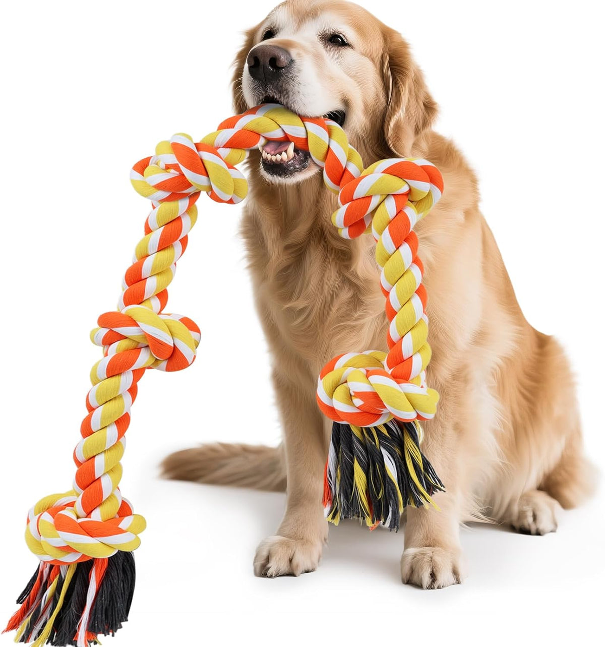 SZEE Dog Rope Toy 2-Pack, Rope Toys for Dogs, Suitable for Small Breeds