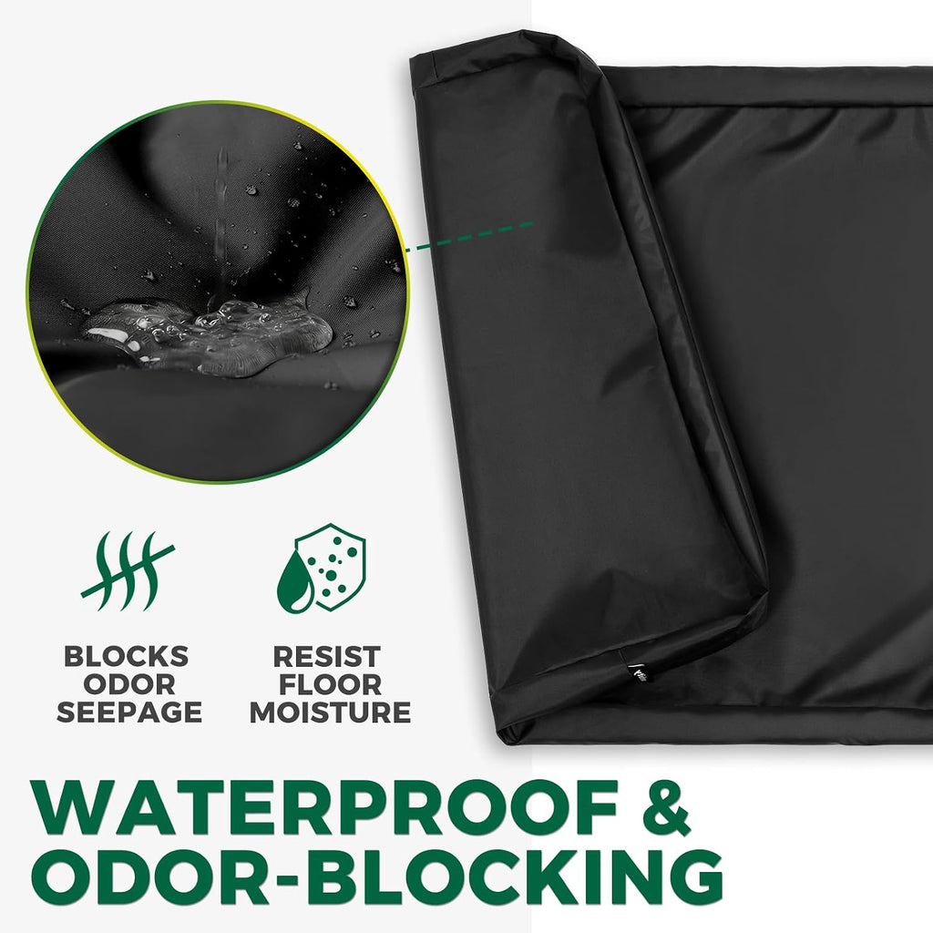 Pawfinity Waterproof Dog Bed Cover Replacement Washable, Zipper Closure