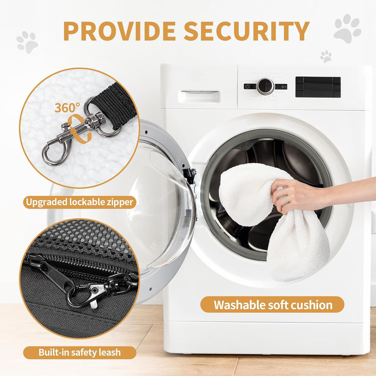 Petsfit Airline Cat Carrier for Small Cats, Two-Way Placement, Up to 9 lb