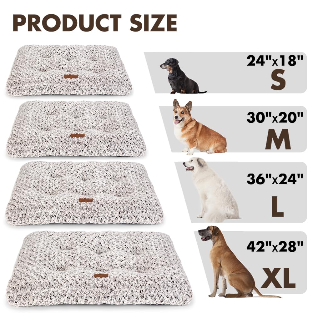 Small Dog Bed Crate Bed for Small Dogs 24"x18" Dog Bed Mat