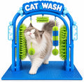 Cat Grooming Wash Station, Cat Car Wash Scratcher，1 Pcs