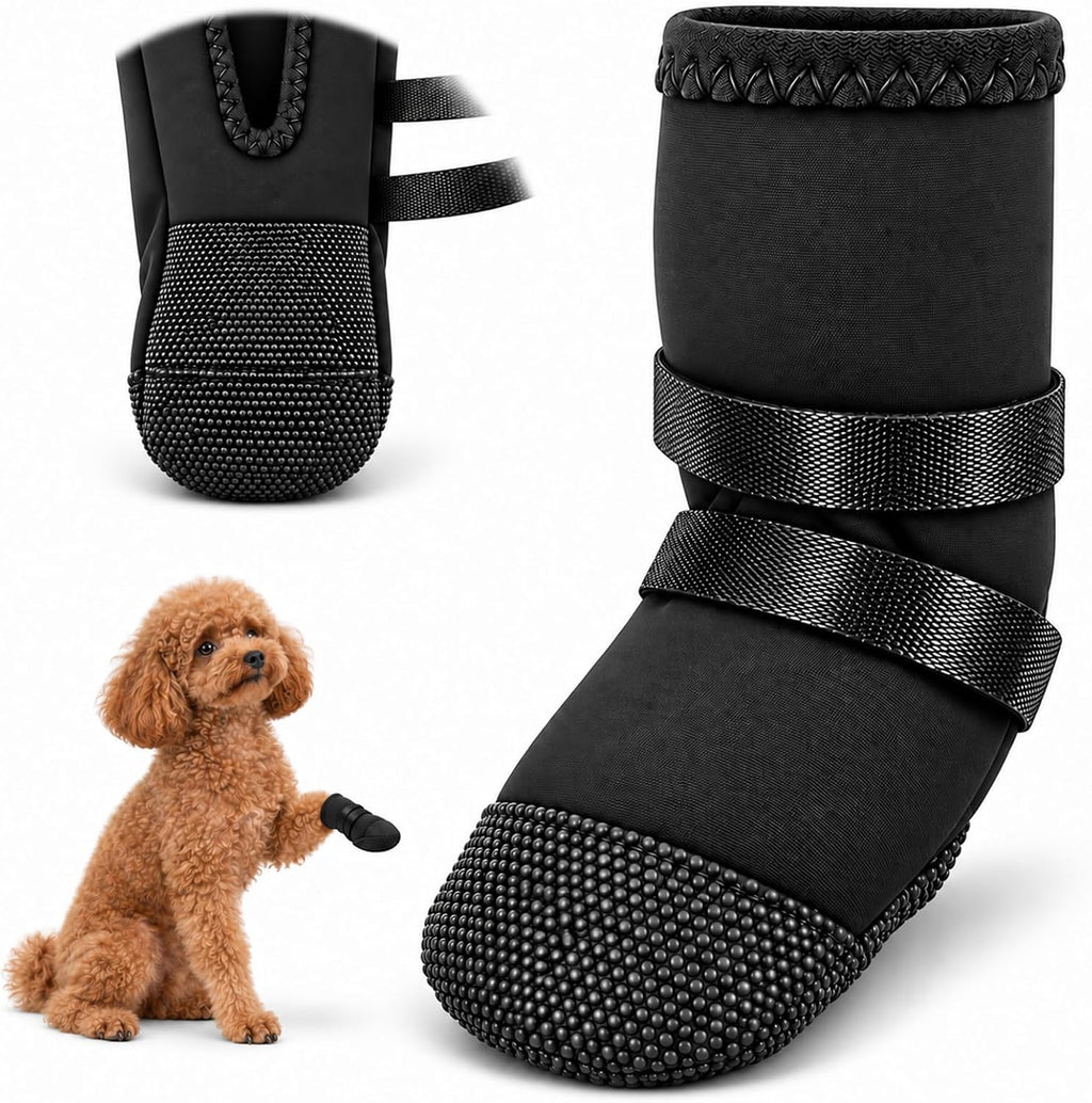Dog Paw Wound Recovery Boot Dog Paw Recovery Boot for Injured Paws Breathable Dogs Bootie Paws Protector Self-Adhesive F