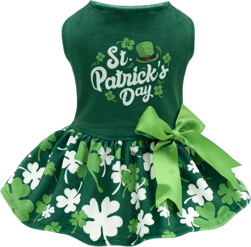 CuteBone Velvet Dog Dresses Halloween for Small Dogs, Stylish & Soft Fabric, Comfortable Fit for Everyday Wear, Perfect 