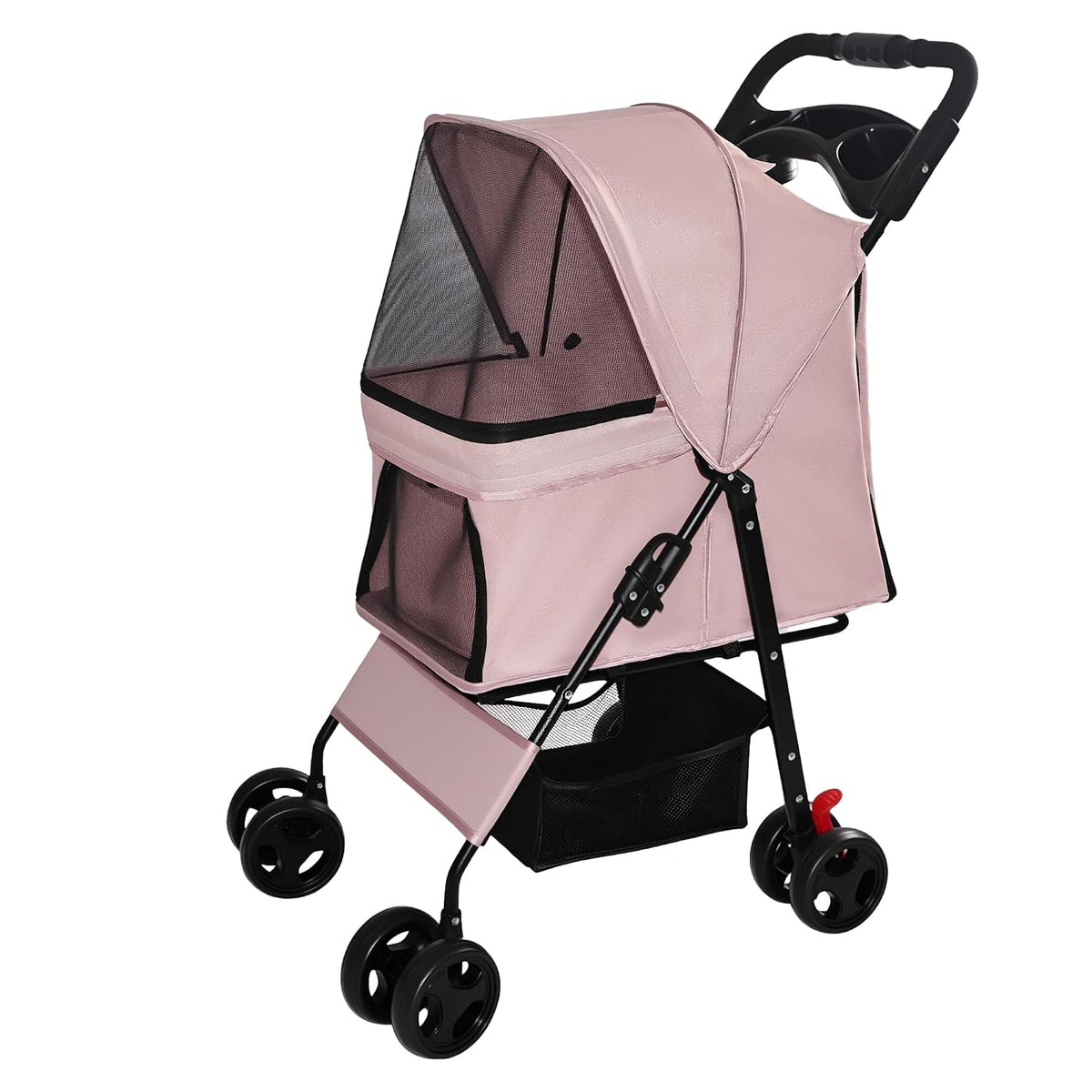 Dog Stroller for Small Dogs and Cats, Foldable Pet Stroller