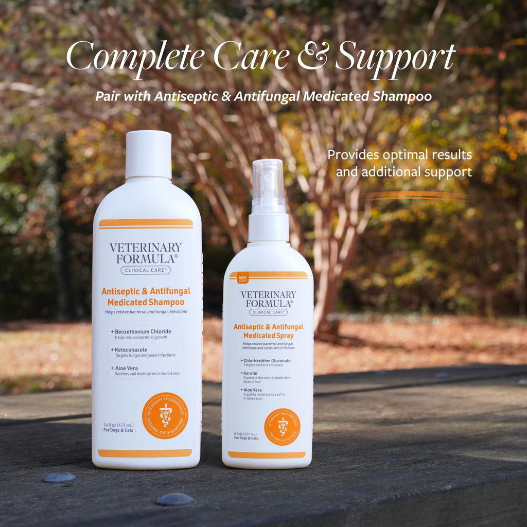 Veterinary Formula Antiseptic & Antifungal Shampoo - Medicated - 16 oz