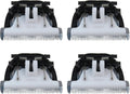 4 Pcs Clipper Replacement Blades Ceramic Stainless Steel Compatible with Oneisall Low Noise Dog and Cat Grooming