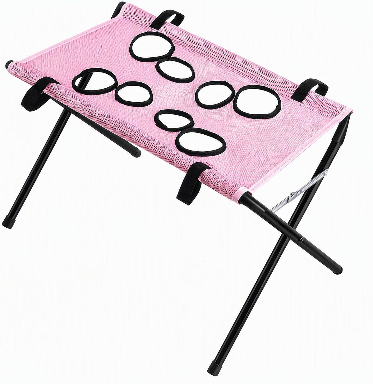 Dog Grooming Hammock for Small Dogs, Foldable Cat Nail Trimming Sling Stand