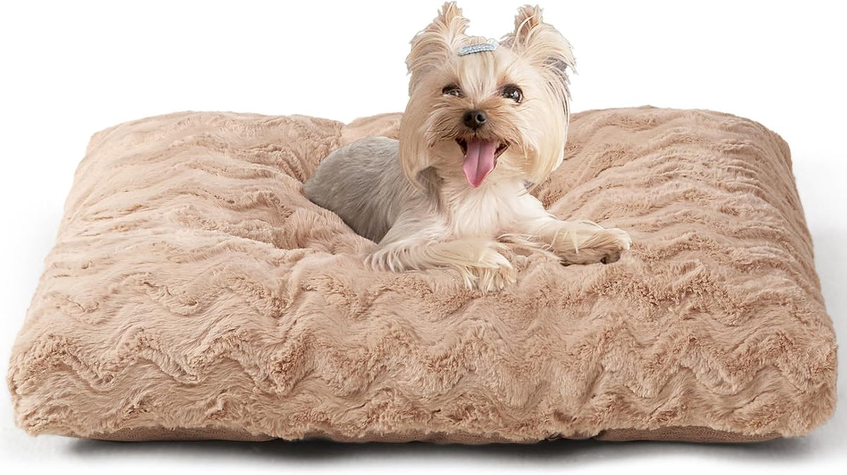 EHEYCIGA Washable XL Dog Beds Large Sized Dog, 41x27 Inch Pet Bed, Grey
