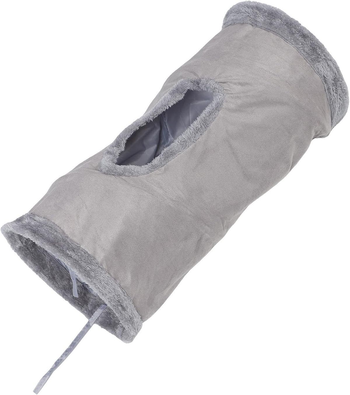 Foldable Suede Home Cat Tunnel Cozy Hideaway for Cats