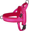 No Pull Dog Harness for Large Dogs, Breathable Mesh Padded,Hot Pink,L