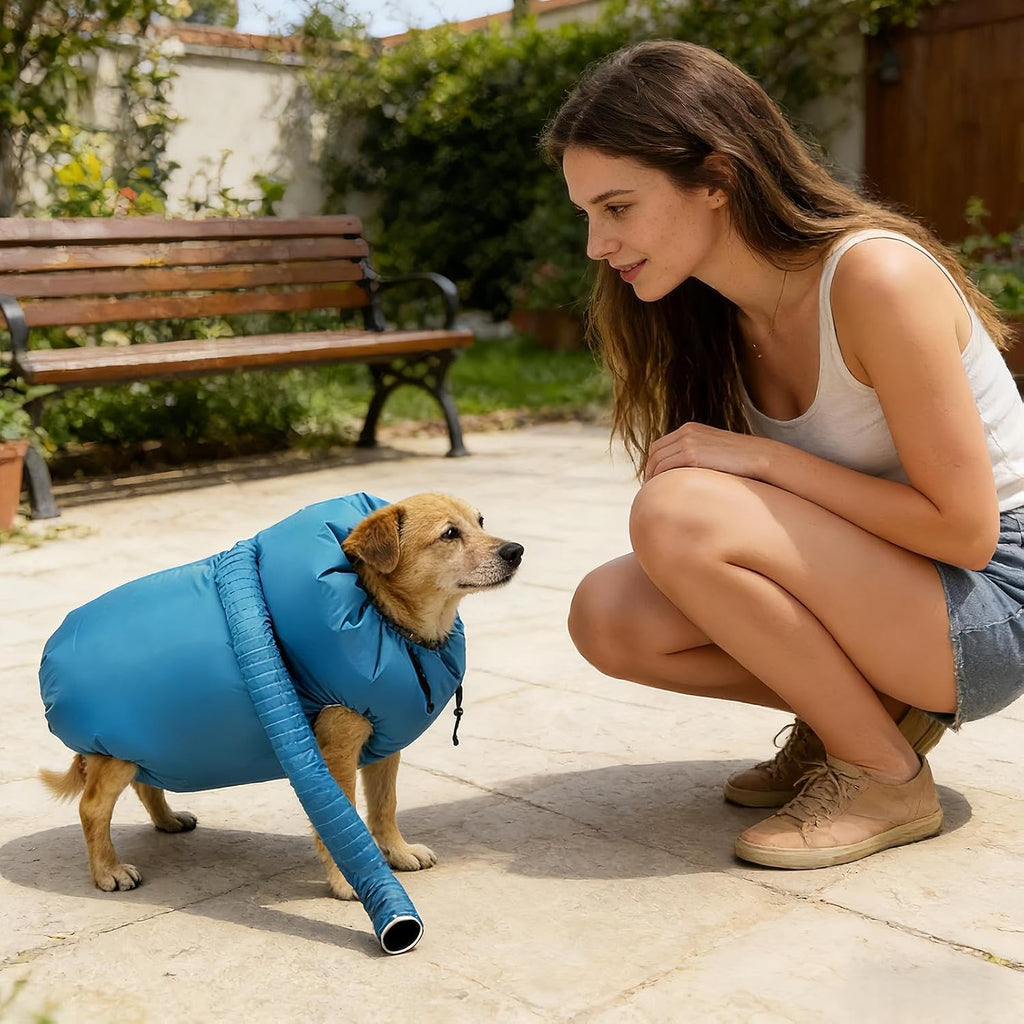 Pet Drying Bag, 360° Air Circulation Grooming Blower Sack