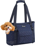 Pawaboo Dog Purse Carrier for Small Dogs with Pocket,Up to 11Lbs