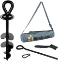 ROYAL-PAW Dog Tie Out Stake - for Large Dogs up to 210 lbs - Heavy Duty Dog Stake for Yard, Beach & Camping Outside - Be