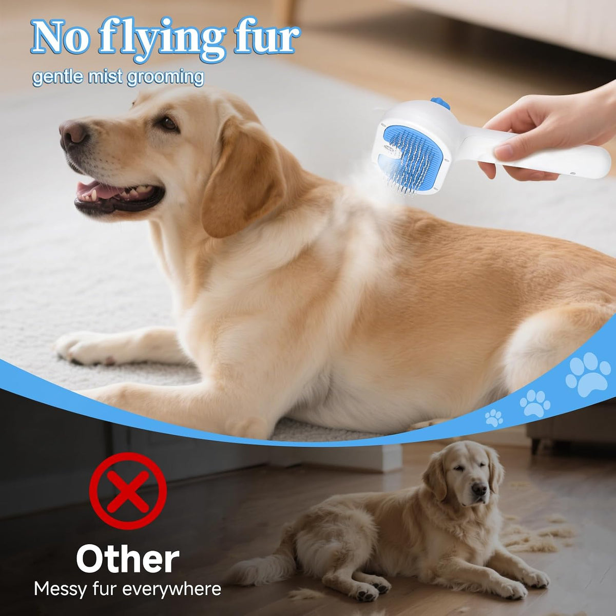Cat Brush for Shedding,Pet Steam Brush for Cat