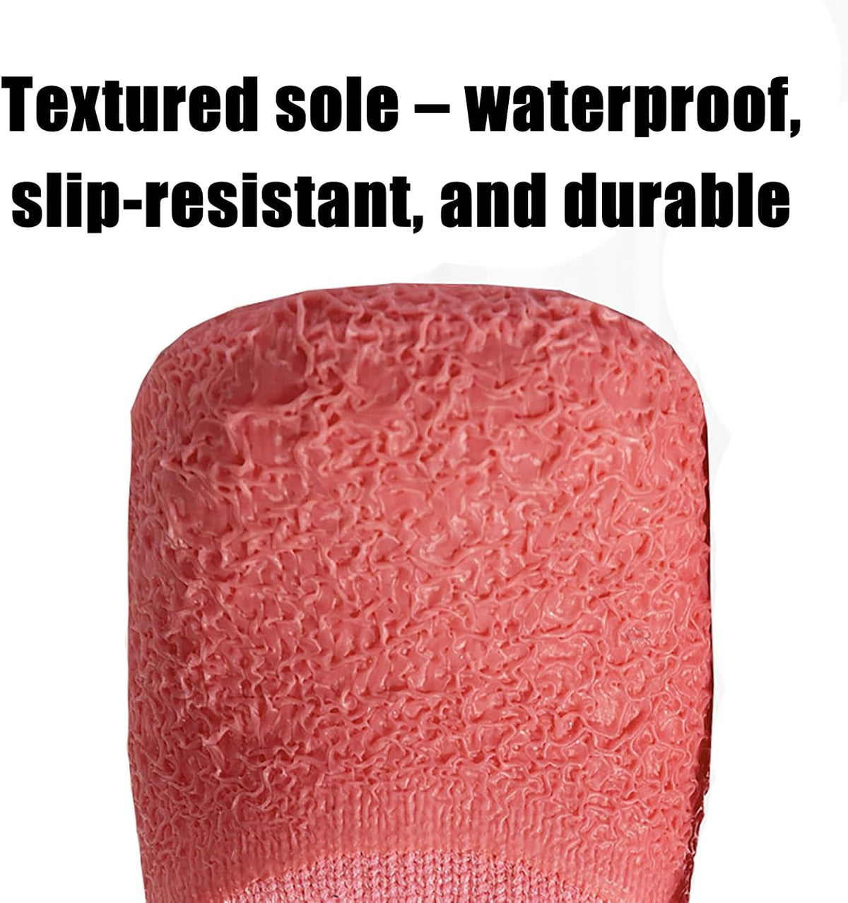 Small, Medium Dogs Socks with Anti Slip Sole Puppy Waterproof Boots Adjustable Pet Paw Protector