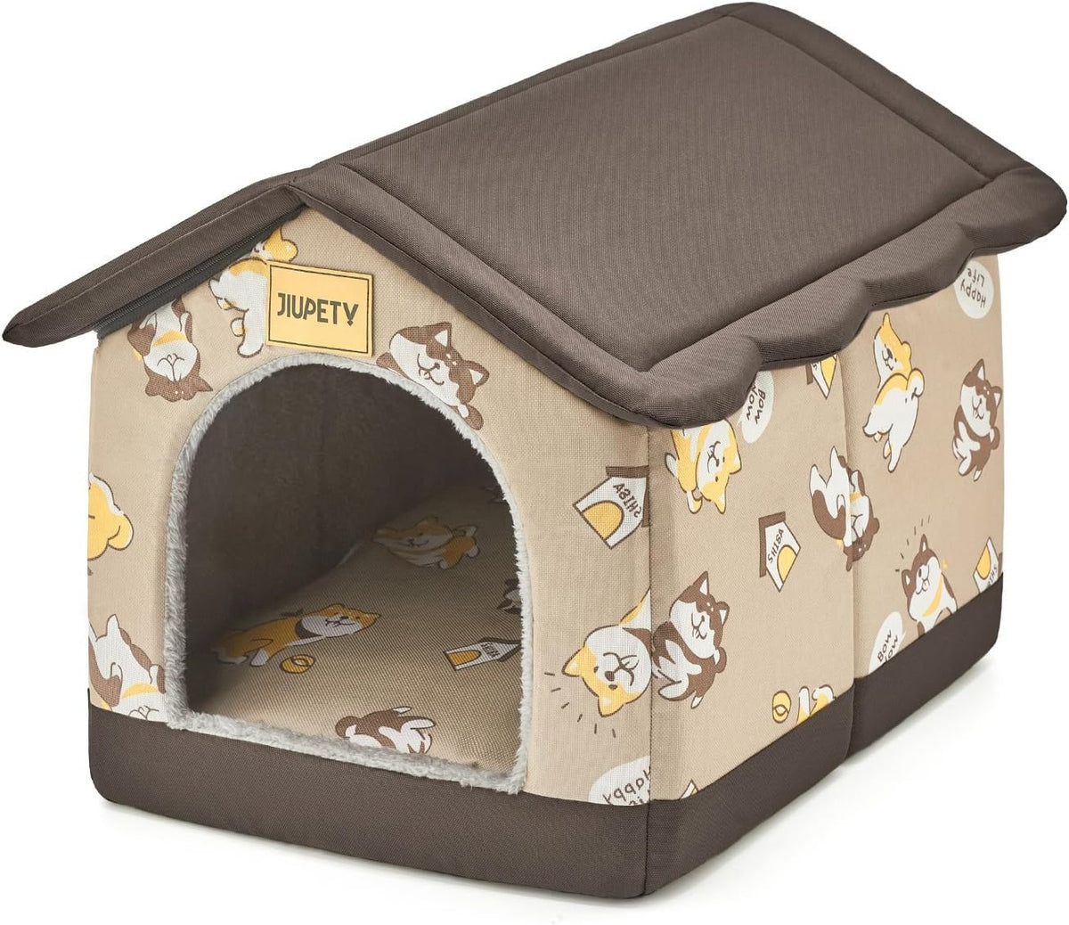 Dog House Indoor, M Size Indoor Dog House for Medium and Small Dog