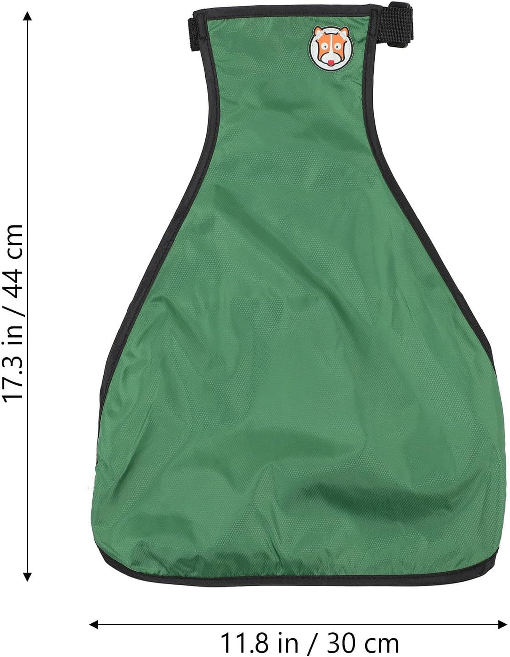 PET Dog Belly Protector Waterproof Chest Apron Adjustable Green