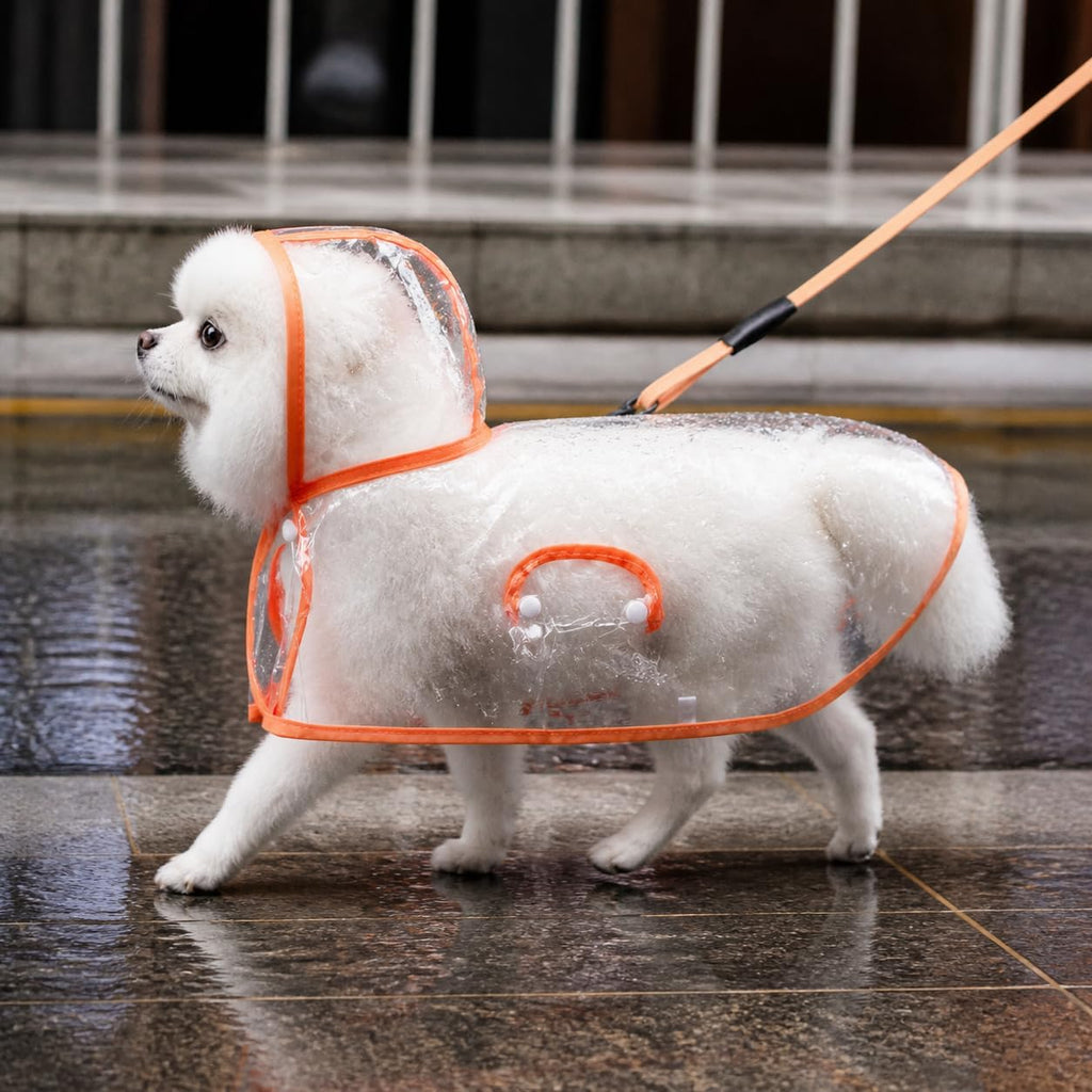 Dog Raincoat, Waterproof Dog Raincoat, M (for 3-5)