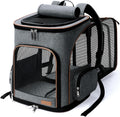Lekereise Pet Carrier Backpack Expandable Cat Backpack Carrier for Small Dogs Large Cats Puppies, Dog Backpack Carrier f