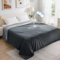 LOOBANI Waterproof Blanket for Bed, Soft Flannel Twin Bed Blanket 60" x 80"