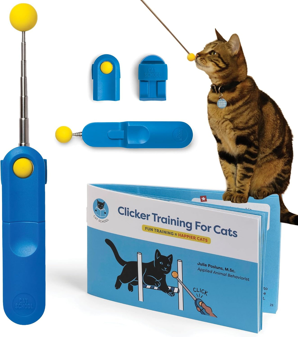 Cat Training Clicker Positive Reinforcement Training Tool