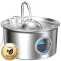 Cat Water Fountain Stainless Steel: Pet Water Fountains for Cats Indoor