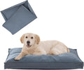 Dog Bed Covers Replacement, 36Lx27Wx3H Inch, Cover Only, Blue-Gray