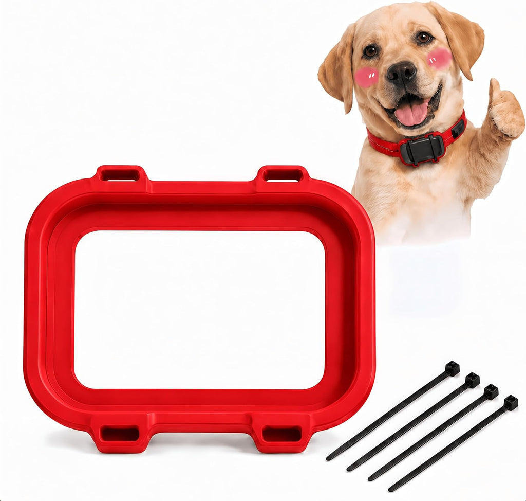 Dog Collar Tracker Holder Compatible with Fi Mini, Open Charging Port Mount (Blue)