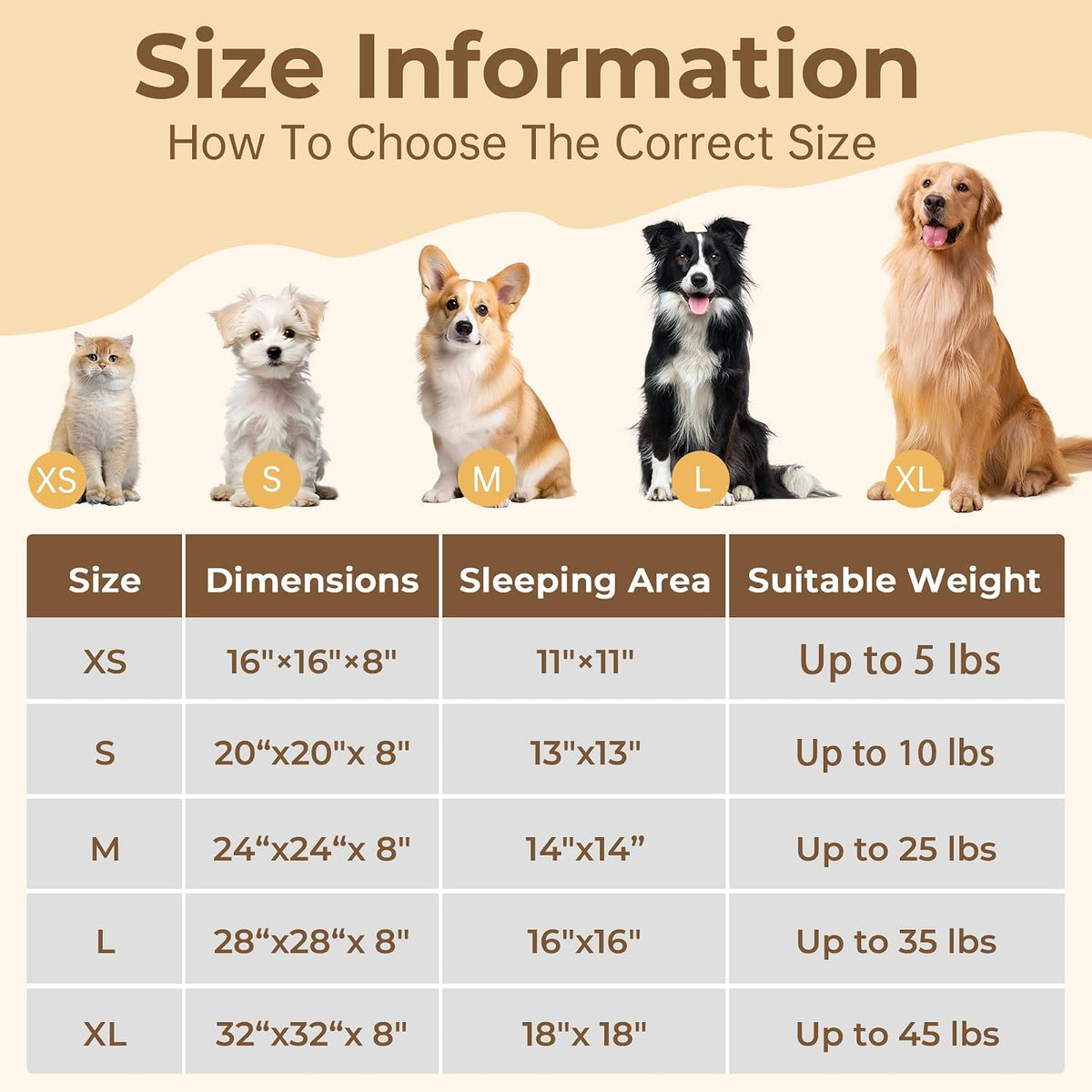 Calming Donut Dog and Cat Bed for Indoor Cats, Anti-Anxiety Round Fluffy Soft Washable Small Pet Bed for Puppy and Kitte