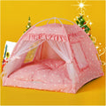 Cat Princess Bed Tent House,Kitty Cute Beds Indoor, Dog House
