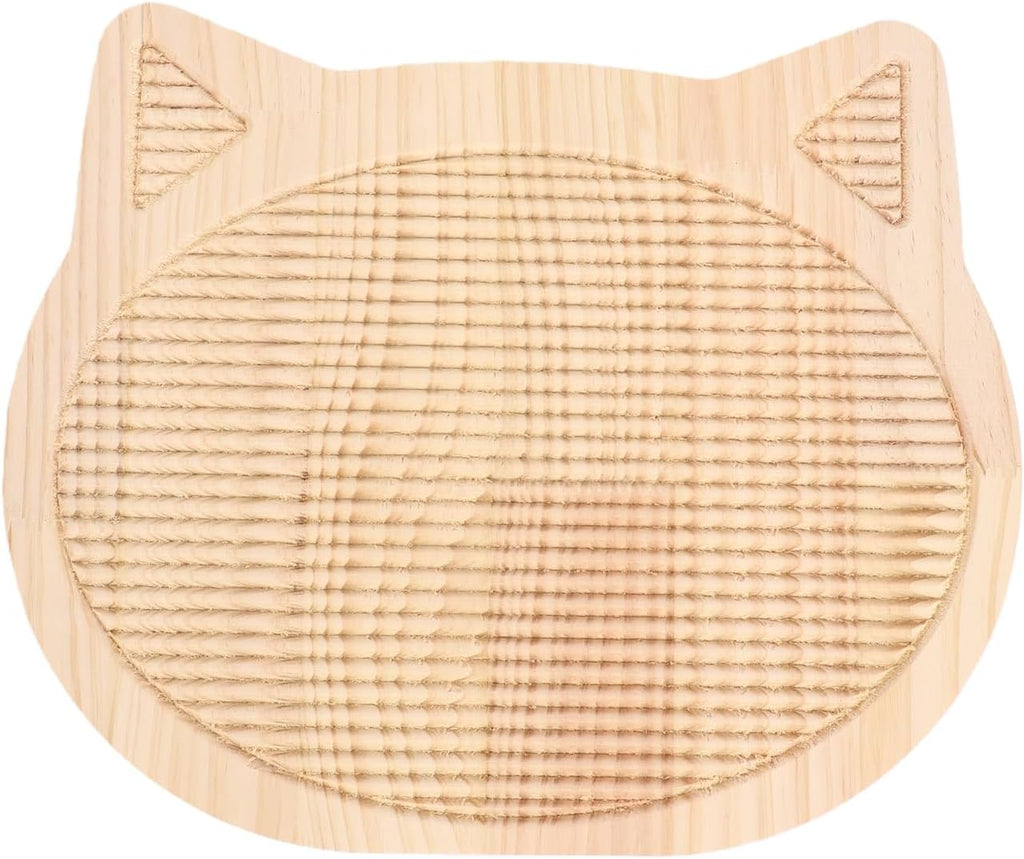 Cat Scratcher, Solid Wood for Indoor Cats