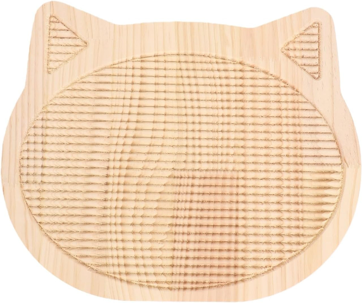 Cat Scratcher, Solid Wood for Indoor Cats