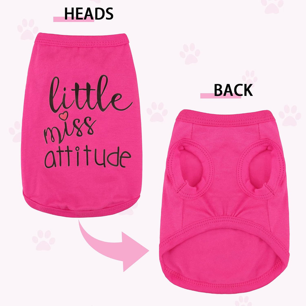 Expressive Cotton Dog Shirt Vest, a Soft and Lightweight Puppy Shirt for Small and Medium Dogs, Adorned with the Playful