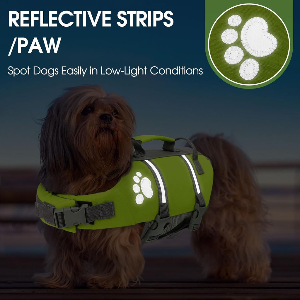 XS Dog Life Jacket, Puppy Life Vest for Swimming, Cat Swim Vest