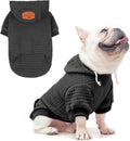 Dog Hoodies Sweater for Medium Dogs, Waffle‑Like Laminated Coat