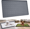 Pee Pad Holder for Dog 22" x 22" Leak-Proof Silicone Puppy Pee Pad Tray