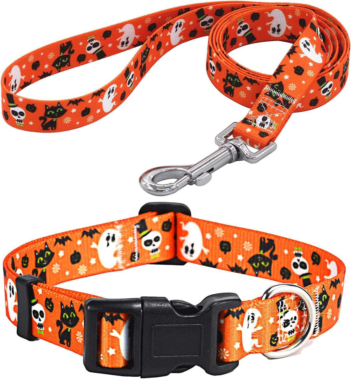 Mihqy Dog Collar for Small Dogs, Fashion Design, Floral Pink,S