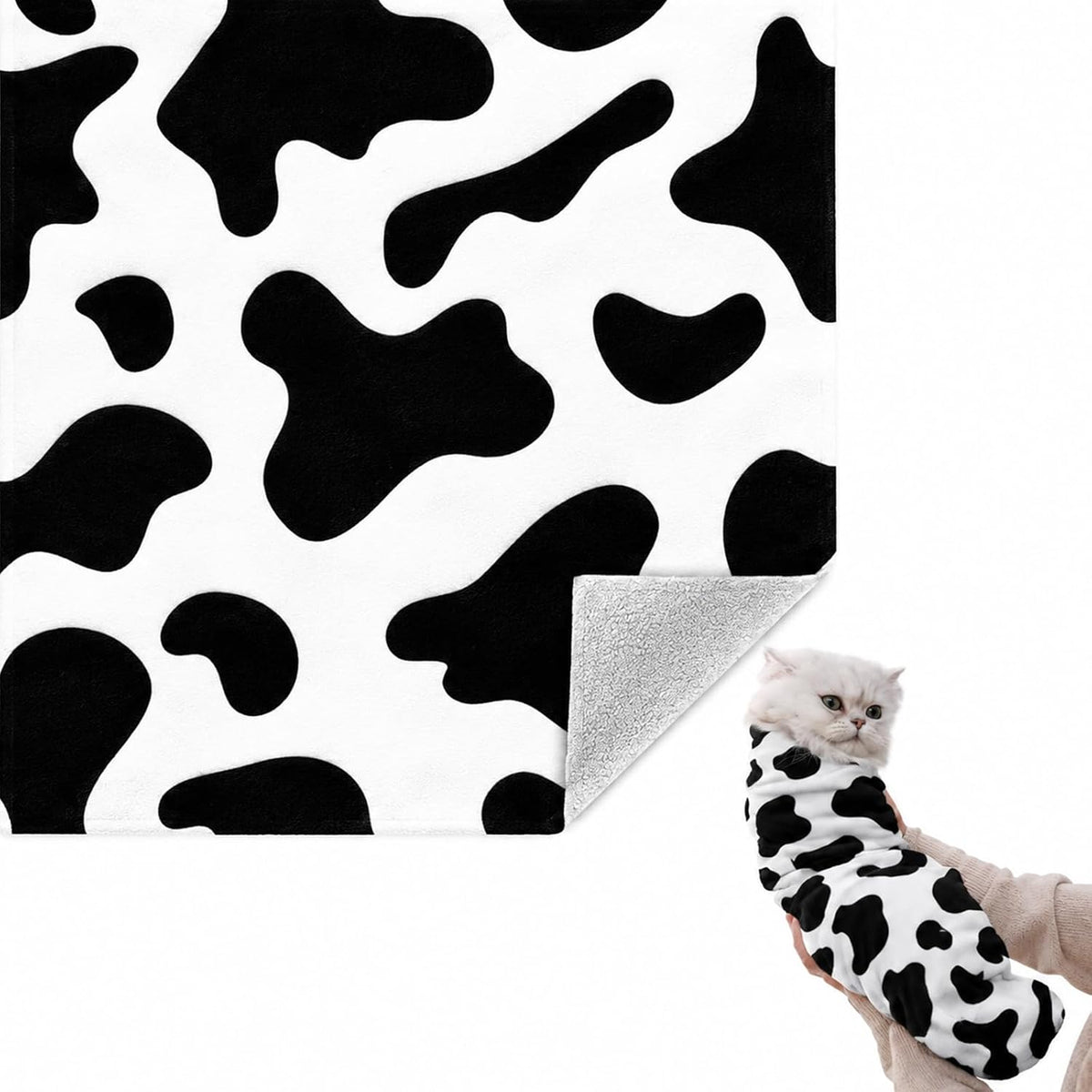27.6" Cat Grooming Wrap Cat Wrap for Cutting Nails L(Within 15lbs)