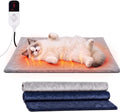 Cat Heating Pad, Heated Cat Bed with 9 Temp Setting & 4 Timer 18"*18"