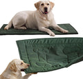 Chew Proof Indestructible Dog Crate Pad,Large (28"x41"),Green